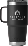Yeti Rambler 20 OZ Travel Mug w/ Easy Grip Handle & Magslider Lid