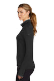 Ladies Nike Dri-FIT Stretch 1/4 Zip Cover-Up
