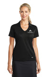 Women's Nike Dri-FIT Polo Imprinted Churchill logo