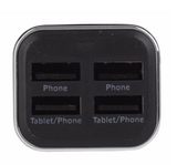 Hypergear® Quad USB Car Adapter