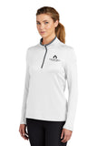 Ladies Nike Dri-FIT Stretch 1/4 Zip Cover-Up