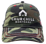 Camo Cap with Flag