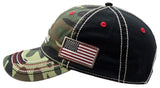 Camo Cap with Flag