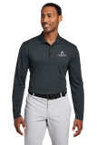 Men's Nike Dri-FIT Long Sleeved Polo - Embroidered Churchill Logo