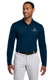 Men's Nike Dri-FIT Long Sleeved Polo - Embroidered Churchill Logo