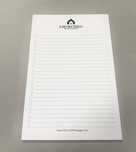 Churchill Logo Notepads - 25 pads
