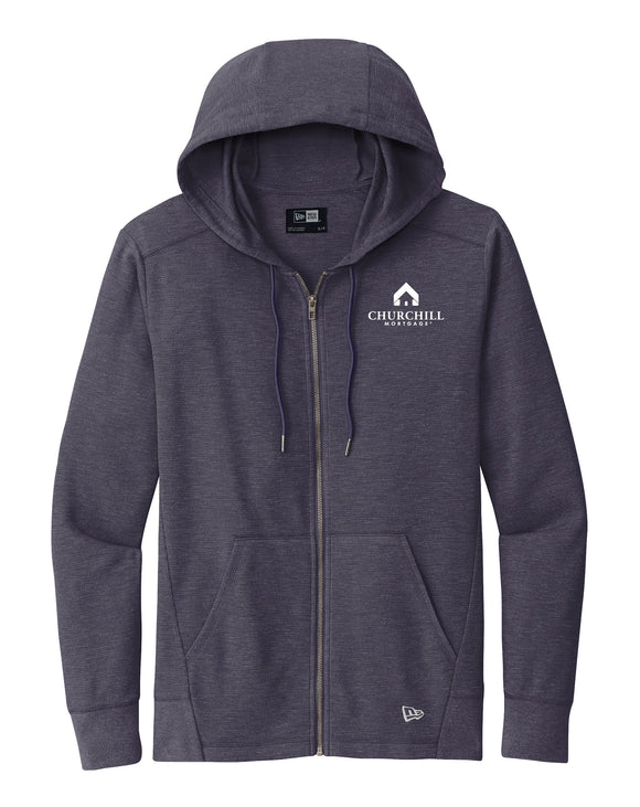 New Era® Thermal Full-Zip Hoodie